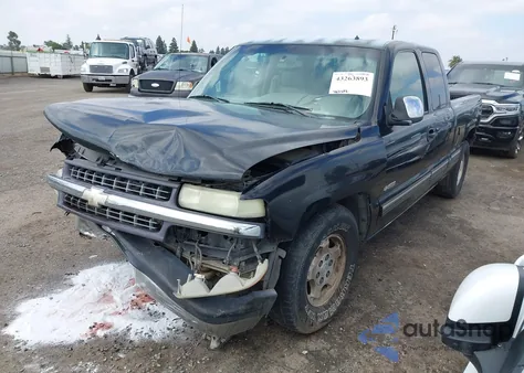 2002 Chevrolet Silverado 1500 Lt из США, поврежденный, VIN 2GCEC19TX21318683